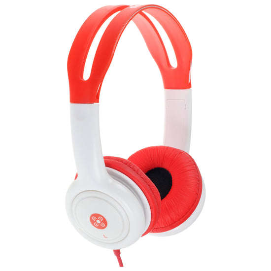 MOKI Volume Limited Kids Red Headphones