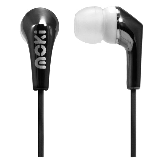 MOKI Metallics Earphone - BLACK