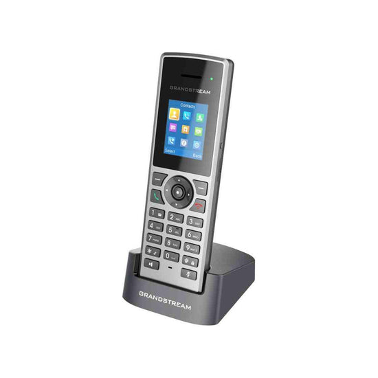 GRANDSTREAM DP722 Cordless Mid-Tier DECT Handet 128x160 colour LCD, 2 Programmable Soft Keys, 20hrs Talk Time & 250 hrs Standby Time
