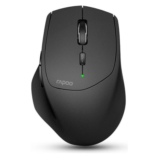 RAPOO MT550 Multi-Mode Wireless Mouse - Adjustable DPI 16000DPI, Smart Switch up to 4 devices, 12 months Battery Life, Ideal for Desktop PC, Notebook