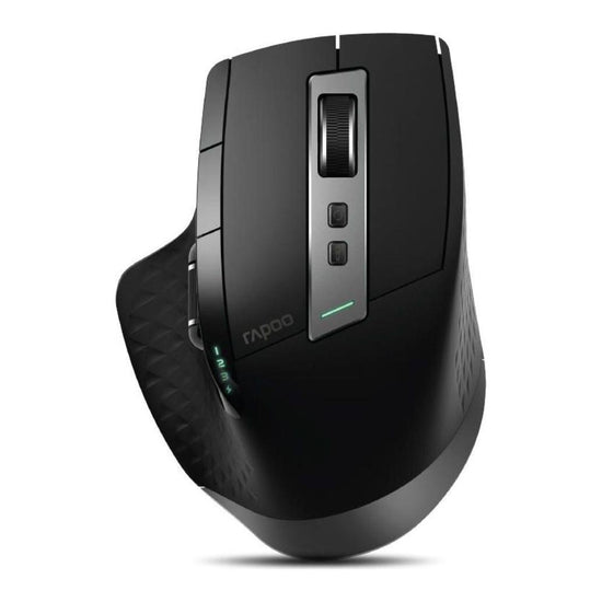 RAPOO MT750S Multi-Mode Bluetooth & 2.4G Wireless Mouse - Upto DPI 3200 Rechargeable Battery