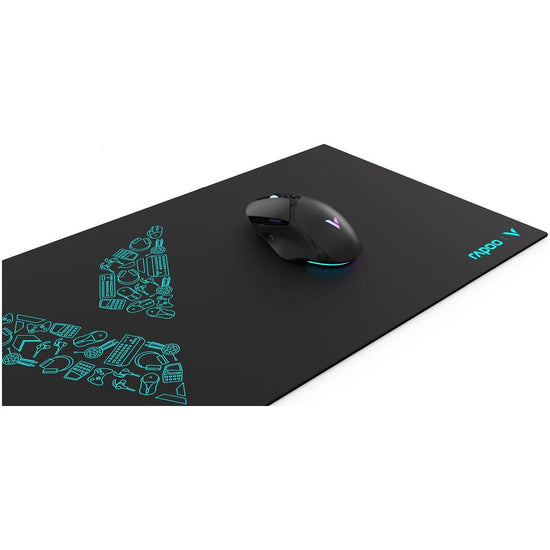 RAPOO V1L Mouse Pad - Extra Large Mouse Mat, Anti-Skid Bottom Design, Dirt-Resistant, Wear-Resistant, Scratch-Resistant, Suitable for Gamers/Gaming