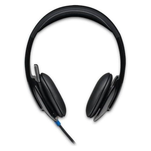 LOGITECH H540 USB Headset Laser-tuned drivers, 2Yr Plug and play Listen to details Crystal-clear voice Headphone Take control of the sound, Headphones