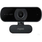 RAPOO C260 Webcam FHD 1080P/HD720P, USB 2.0 Compatible Win7/8/10, Mac OS X 10.6 or above, Chrome OS and Android V5.0 or above - Ideal for TEAMS, Zoom