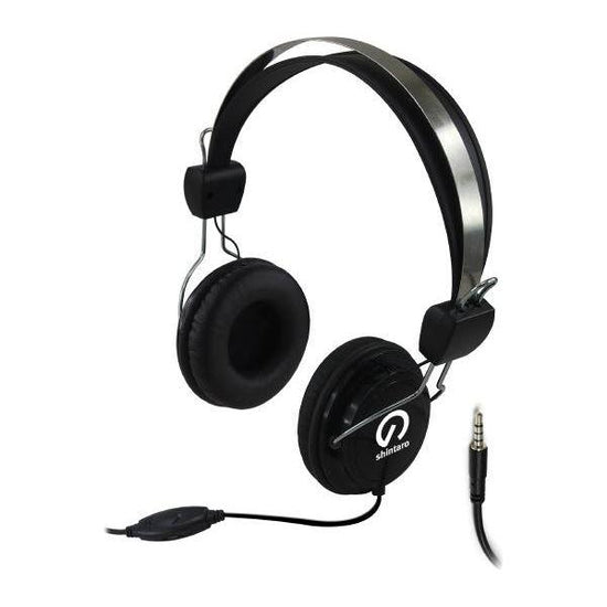 Shintaro Stereo Headset With Inline Microphone Single Combo 3.5mm Jack