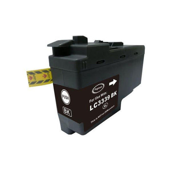 Premium Black Inkjet Cartridge Replacement for LC-3339B