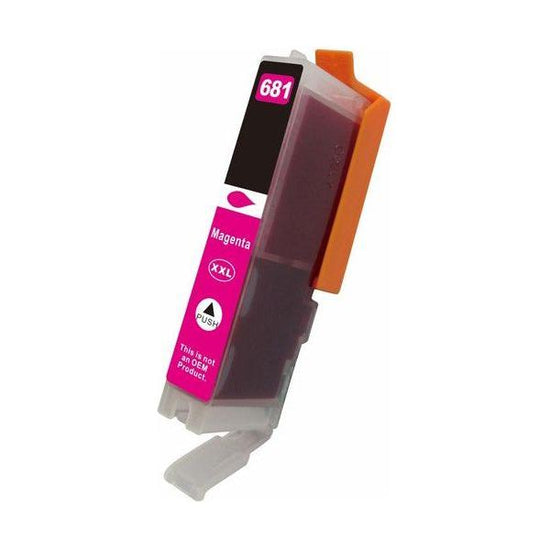 Premium Magenta Compatible Inkjet Cartridge Replacement for CLI-681MXL