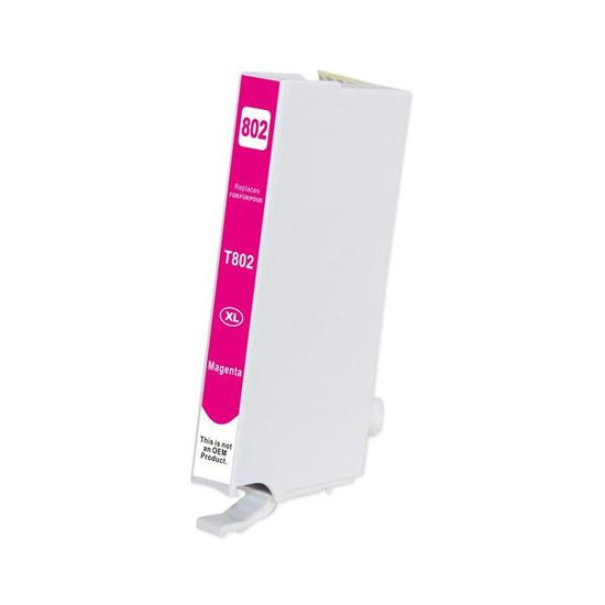 Magenta Compatible Inkjet Cartridge Replacement for 802XL