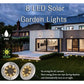 8 Pack LED Solar Pathway Lights Outdoor Solar Ground Lights (Warm White)