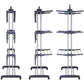 3 Tier Foldable Clothes Drying Rack for Laundry Dryer with Hanger Stand Rail Indoor