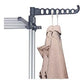 3 Tier Foldable Clothes Drying Rack for Laundry Dryer with Hanger Stand Rail Indoor