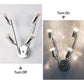 Modern 4 Light Track Lighting Kit LED (Chrome)