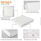 Flush Mount Ceiling Lights LED, 3000K (15cm 18W)