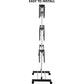 CARLA HOME Folding 3 Tier Clothes Laundry Drying Rack with Stainless Steel Tubes for Indoor & Outdoor Home