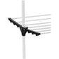CARLA HOME Folding 3 Tier Clothes Laundry Drying Rack with Stainless Steel Tubes for Indoor & Outdoor Home