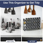Spice Rack organiser with 28 Spice Jars, Spice Labels, Funnel and Marker for Kitchen Countertop