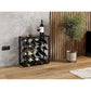 Freestanding Metal Wine Rack for 25 Bottles