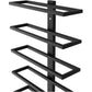 Metal Wall Mount Wine Rack for Wine Bottles, Liquor, Champagne (Holds 10 Bottles)
