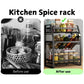 3-Tier Detachable Spice Rack Storage Organiser for Kitchen Countertop