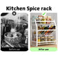 3-Tier Detachable Spice Rack Storage Organiser for Kitchen Countertop