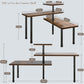 3-Tier Wooden Corner Shelf Kitchen Spice Rack Organiser Home Storage & Organisation