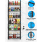 6 Tier Adjustable Baskets Over Door Pantry Organiser for Home Kitchen