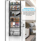 6 Tier Adjustable Baskets Over Door Pantry Organiser for Home Kitchen