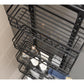 4 Tier Adjustable Baskets Over Door Pantry Organiser for Home Kitchen