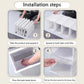 CARLA HOME 6-Tier Stackable Shoe Storage Box Organizer with Clear Door for Closet, Entryway or Cabinet