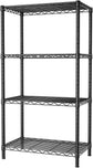 CARLA HOME 4-Tier Adjustable Metal Storage Shelves Wire Rack Organizer for Kitchen, Pantry, Bathroom or Laundry Room (60cm W x 40cm D x 126cm H)