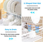CARLA HOME 2-Tier Dish Drying Rack for Kitchen Counter with Removable Drip Tray, Utensil Holder and Cutlery Organizer