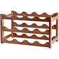 3-layer Bamboo Wine Storage Rack (12 bottles)