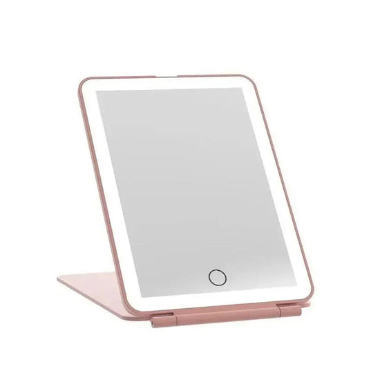 LED Travel Makeup Mirror 3 Light Modes USB