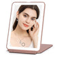 LED Travel Makeup Mirror 3 Light Modes USB
