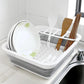Foldable Kitchen Dish Rack Storage Tray