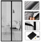 Magnetic Mosquito Net Door Screen 80x210cm White