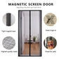 Magnetic Mosquito Net Door Screen 80x210cm White