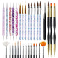 31Pcs Nail Art Brushes and Dotting Tools
