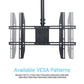 Adjustable Ceiling TV Mount for 26-65" LCD LED