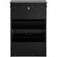 Shoe Cabinet 2 Drawers Storage Cupboard Black