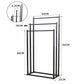 3 Tier Metal Towel Rack Freestanding Bathroom Organizer Rail