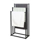 Metal Free Standing Towel Rack 3 Tier Bathroom Rail Shelf Dryer