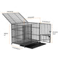 42 XL Heavy Duty Dog Cage Playpen Kennel w/ Wheels
