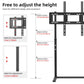 TV Stand Base Mount Bracket Swivel for 32-100 LED LCD