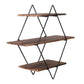Vintage Rustic Wooden Floating Shelves