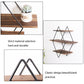 Vintage Rustic Wooden Floating Shelves