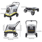Dog Stroller w/ Rain Cover Foldable Pet Cart