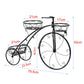 Iron Bicycle Plant Stand Rack Indoor Outdoor Garden