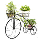 3-Tier Iron Bicycle Plant Stand Rack Tricycle Planter