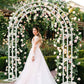 Metal Wedding Arch Garden Arbor Floral Stand Indoor/Outdoor